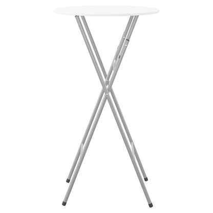 vidaXL Bar Tables 4 pcs with MDF Tabletop White