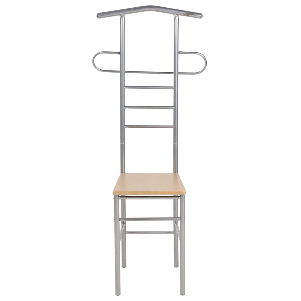 vidaXL Gentleman's Valet Chairs 2 pcs Metal