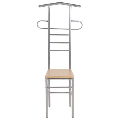 vidaXL Gentleman's Valet Chairs 2 pcs Metal