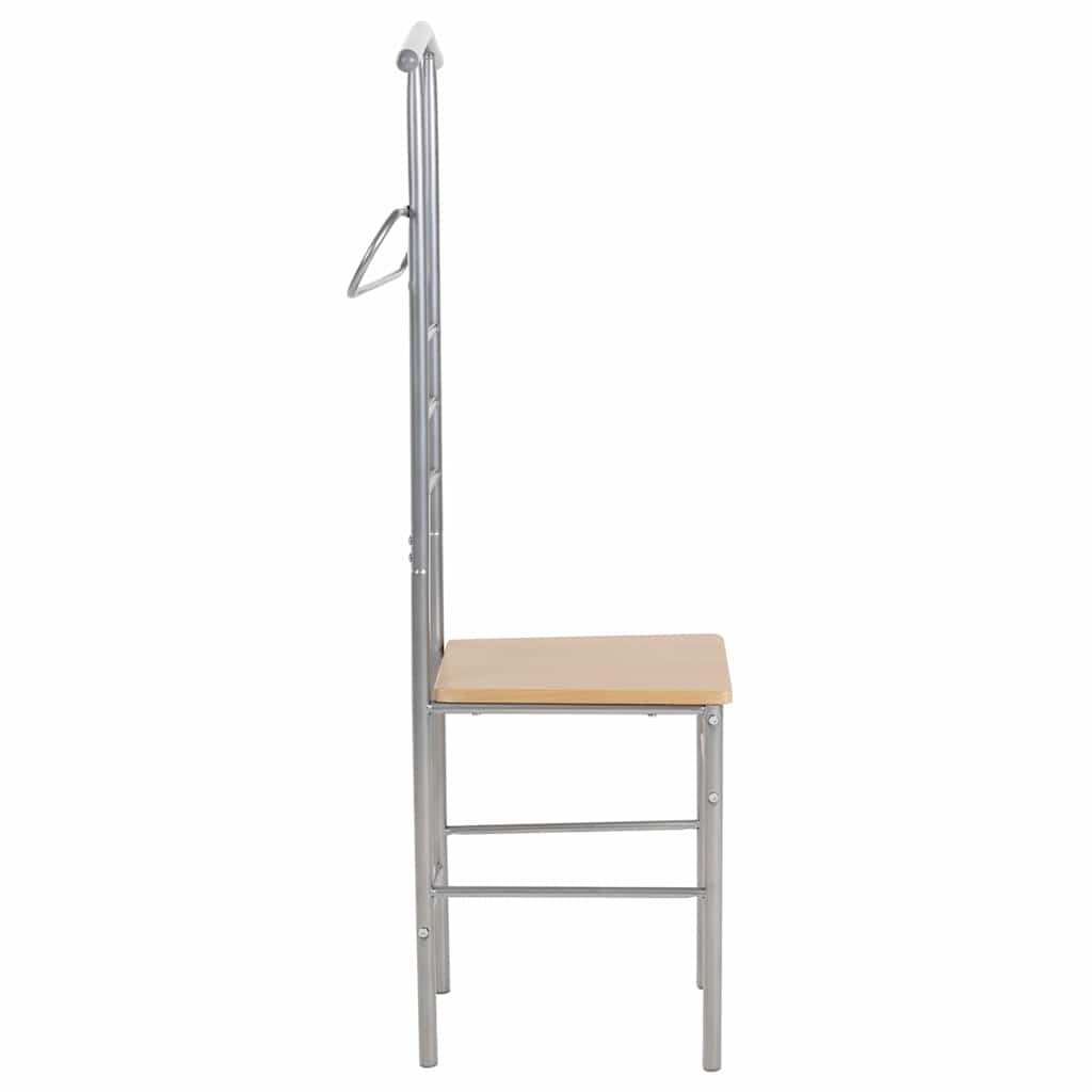 vidaXL Gentleman's Valet Chairs 2 pcs Metal