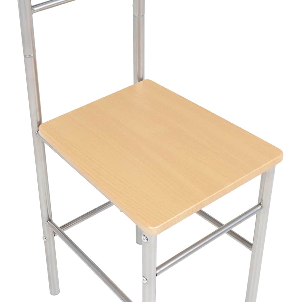 vidaXL Gentleman's Valet Chairs 2 pcs Metal