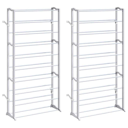 vidaXL 2 x Shoe Rack