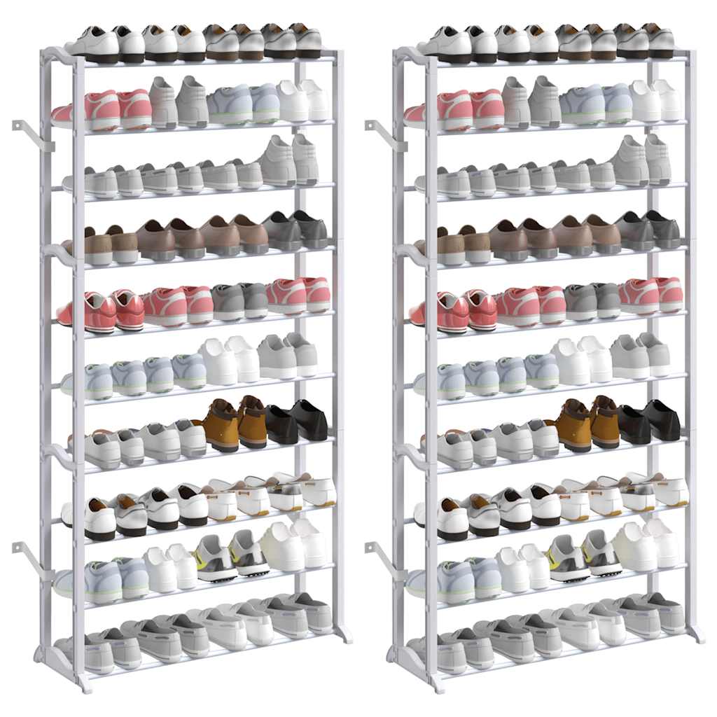 vidaXL 2 x Shoe Rack