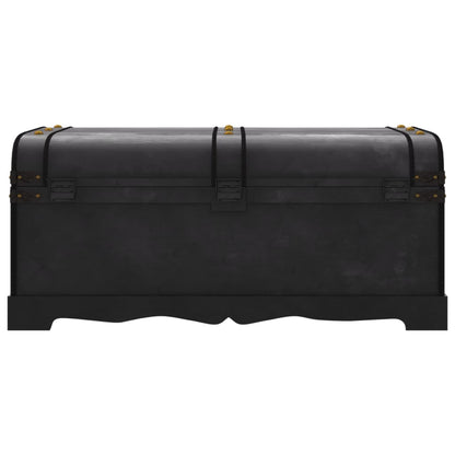 vidaXL Storage Box | Black | Plywood | Large | Storage Box | Rectangular