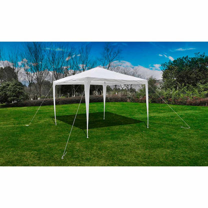 90332 vidaXL 3 x 3m Pyramid-Roof Garden Gazebo Pavilion