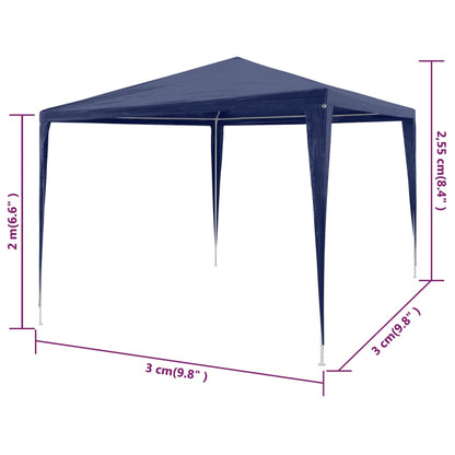 vidaXL Partytent 3x3 Blue