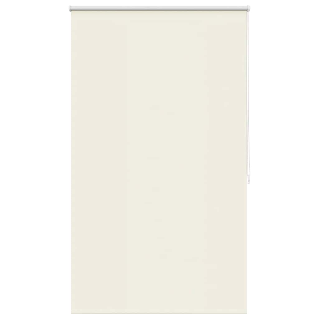 vidaXL Roller blind blackout 84,4x175 cm Fabric Width 80 cm off white