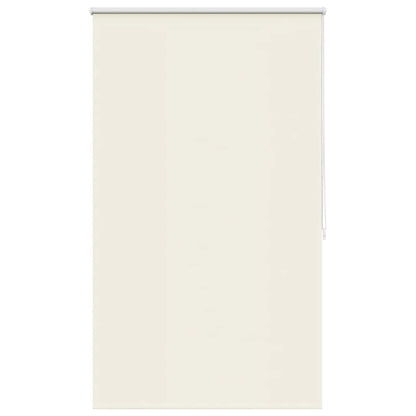 vidaXL Roller blind blackout 84,4x175 cm Fabric Width 80 cm off white