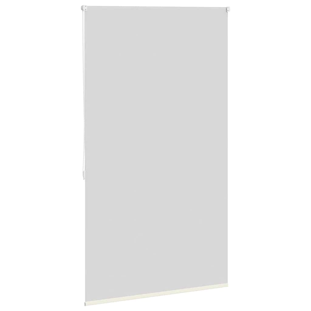 vidaXL Roller blind blackout 84,4x175 cm Fabric Width 80 cm off white