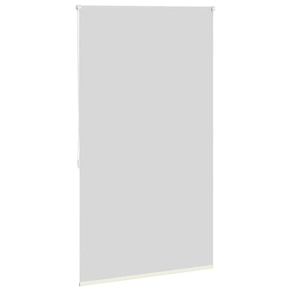 vidaXL Roller blind blackout 84,4x175 cm Fabric Width 80 cm off white