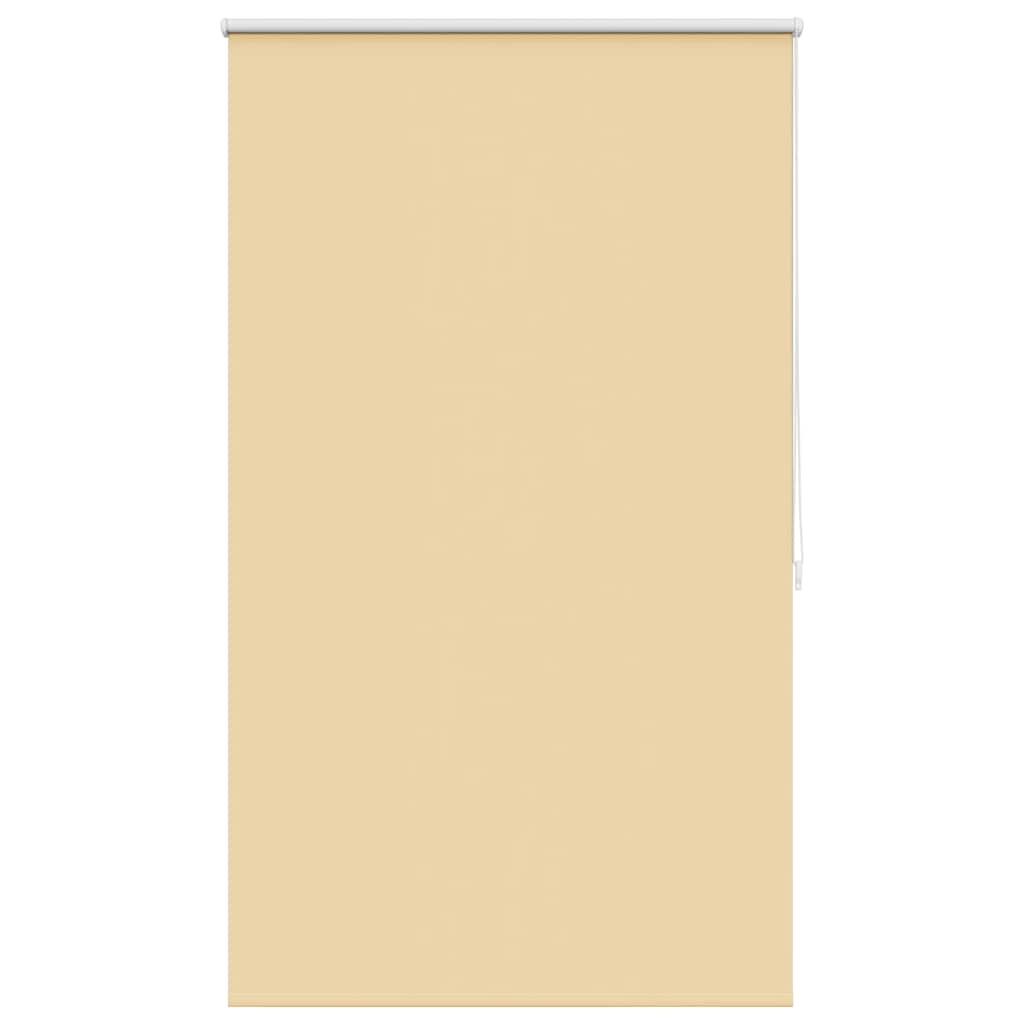 vidaXL Roller blind blackout 84.4x175 cm Fabric Width 80 cm beige