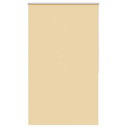 vidaXL Roller blind blackout 84.4x175 cm Fabric Width 80 cm beige