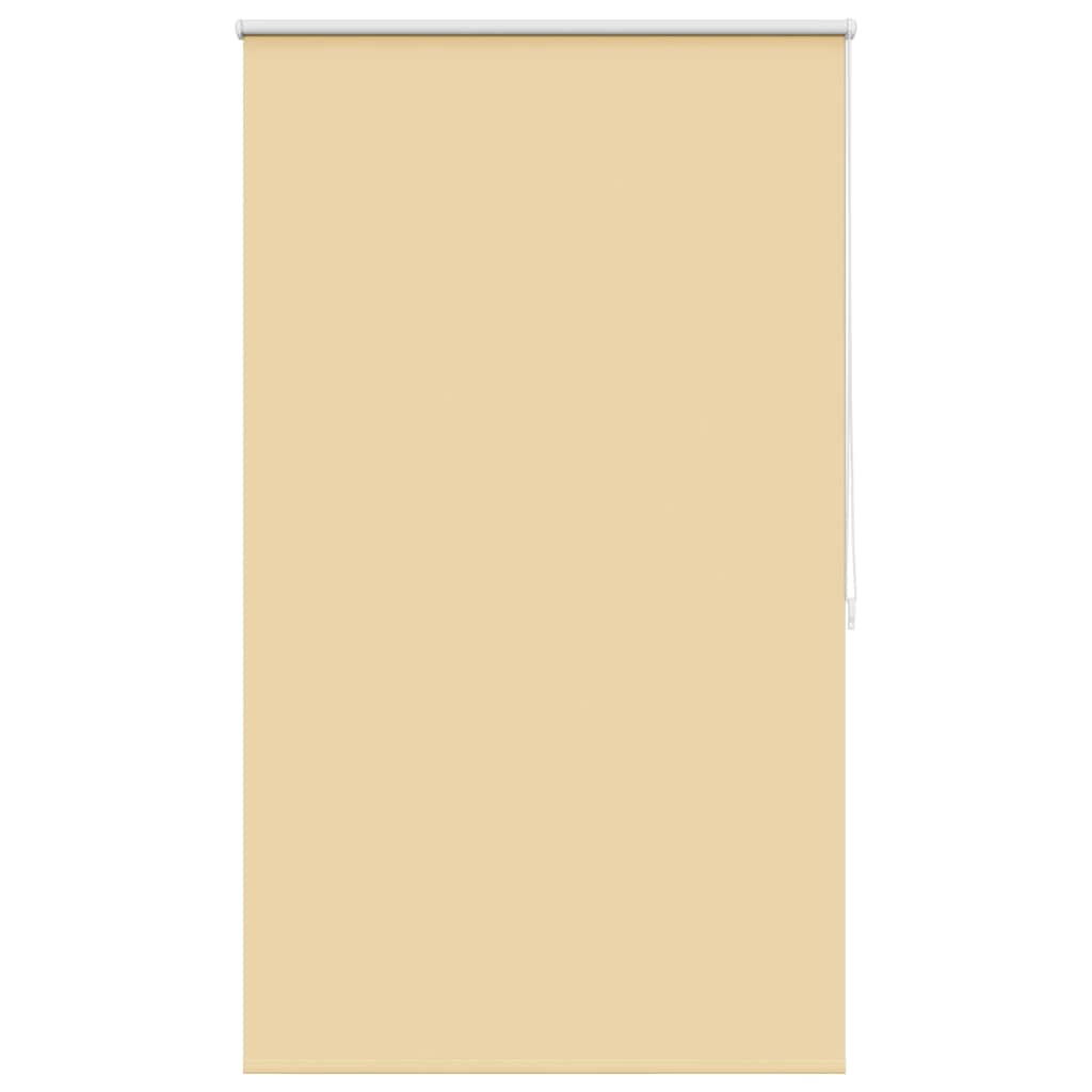 vidaXL Roller blind blackout 84,4x175 cm Fabric Width 80 cm beige