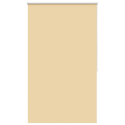 vidaXL Roller blind blackout 84,4x175 cm Fabric Width 80 cm beige