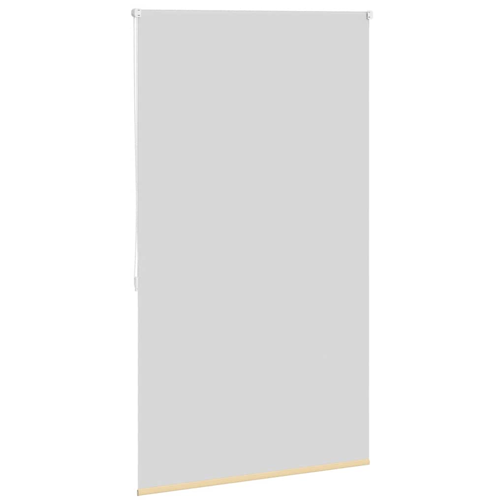 vidaXL Roller blind blackout 84,4x175 cm Fabric Width 80 cm beige