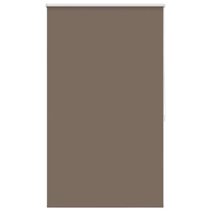 vidaXL Roller blind blackout 84.4x175 cm Fabric Width 80 cm coffee
