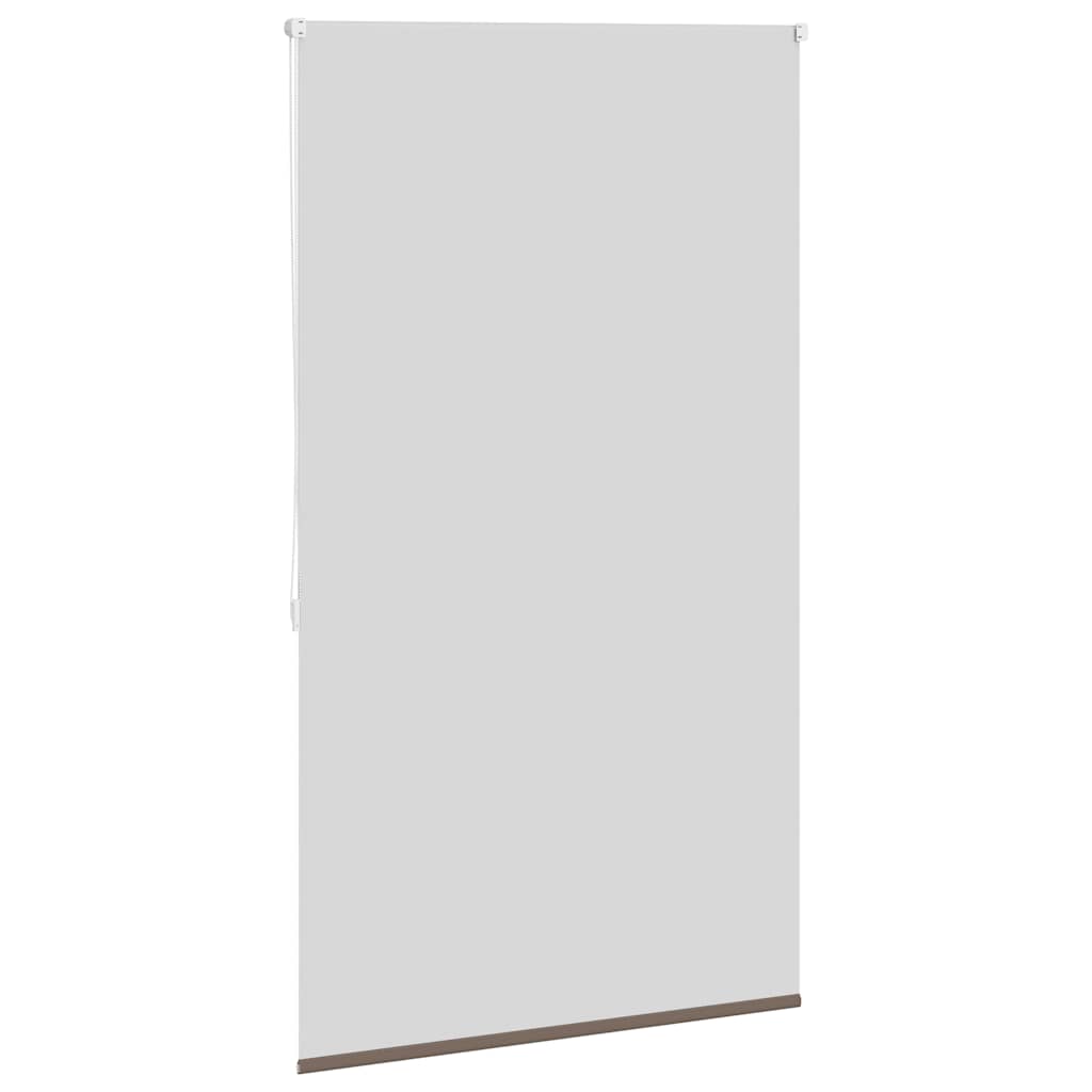 vidaXL Roller blind blackout 84,4x175 cm Fabric Width 80 cm coffee