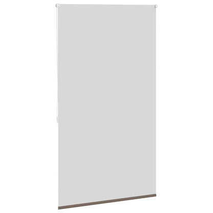 vidaXL Roller blind blackout 84,4x175 cm Fabric Width 80 cm coffee