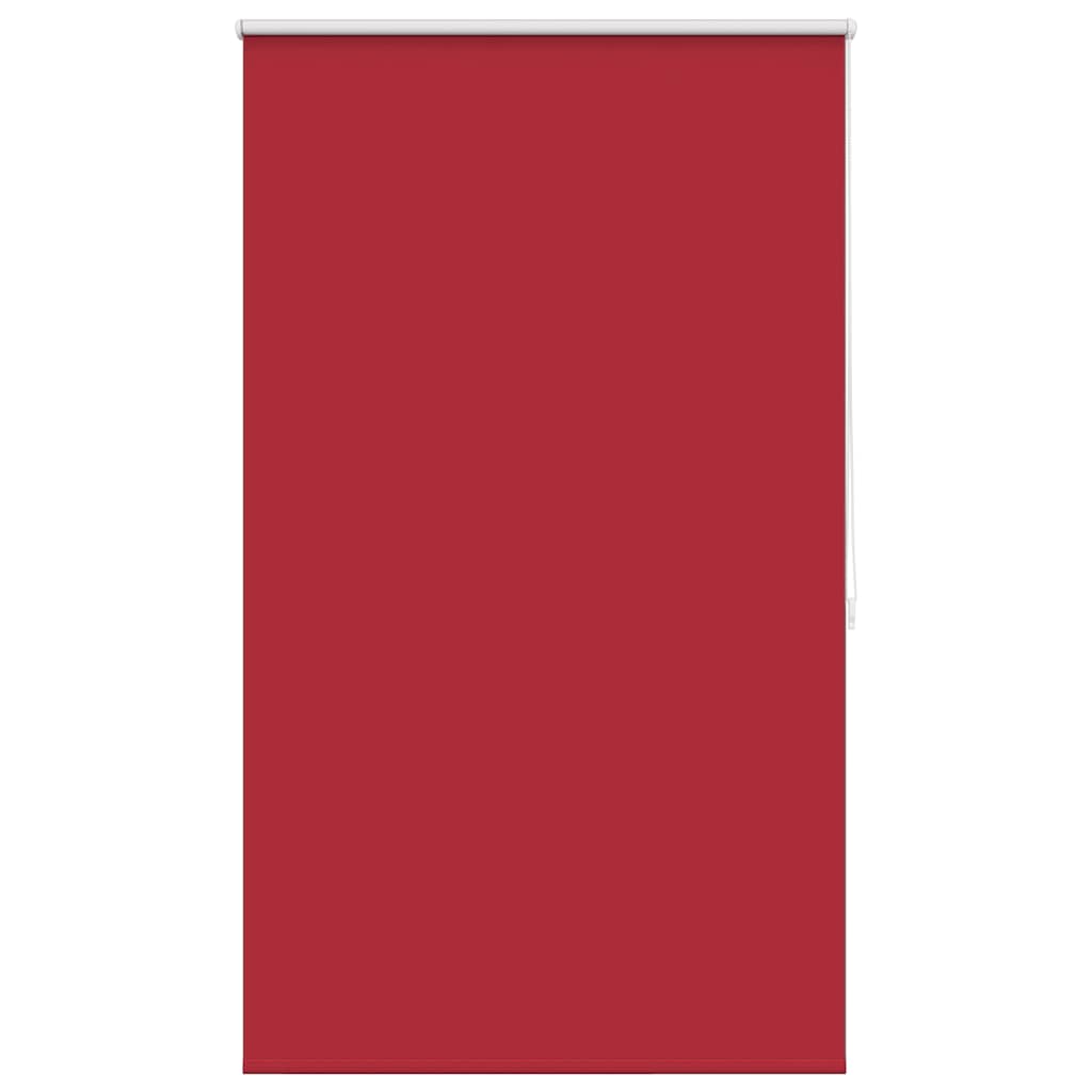 vidaXL Roller blind blackout 84,4x175 cm Fabric Width 80 cm red