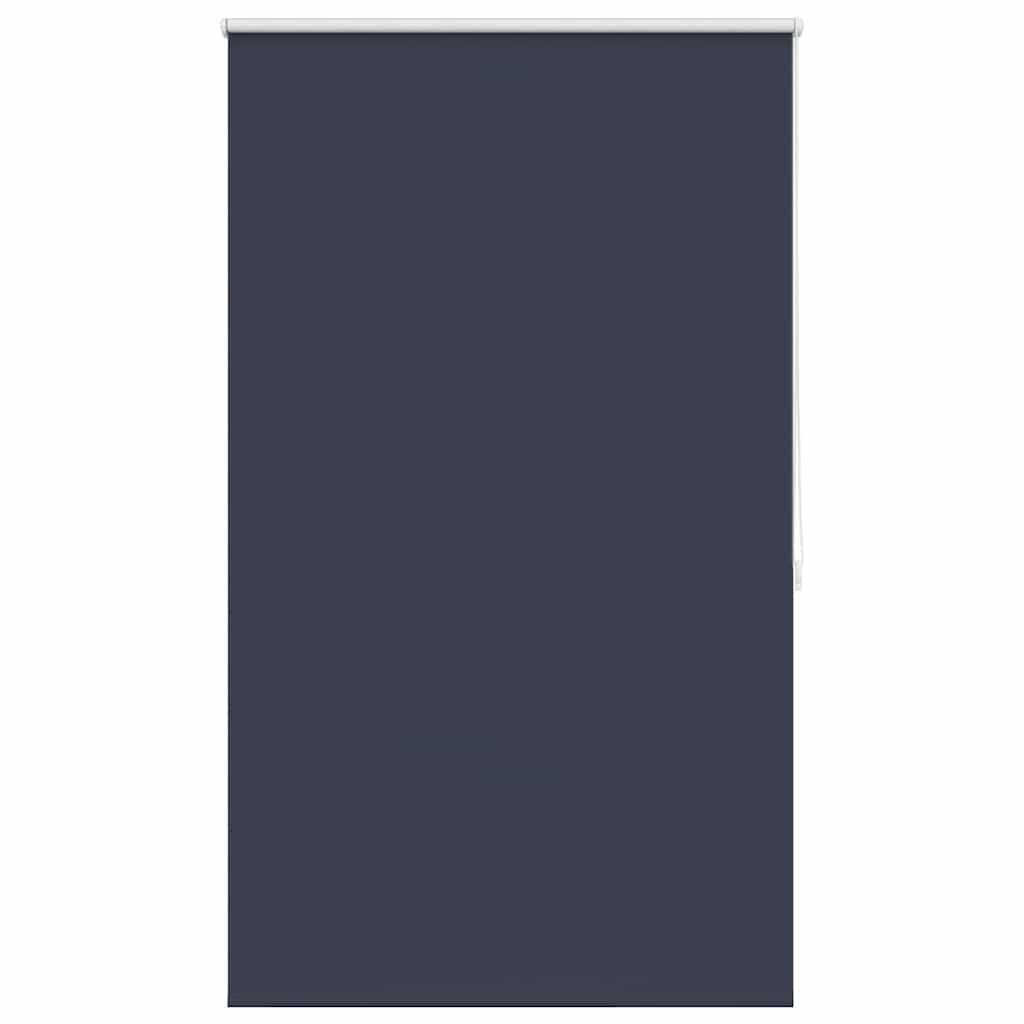 vidaXL Roller blind blackout 84,4x175 cm Fabric Width 80 cm marine