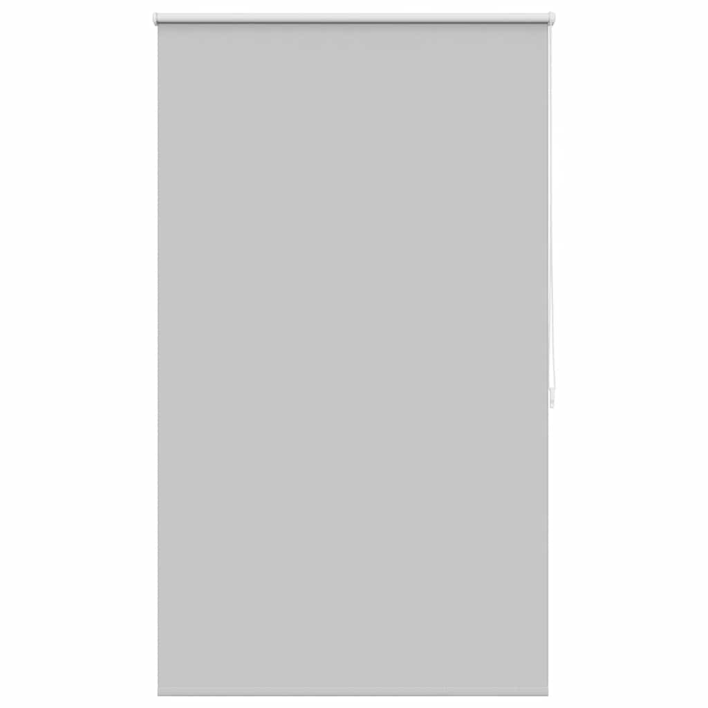 vidaXL Roller blind blackout 84,4x175 cm Fabric Width 80 cm grey