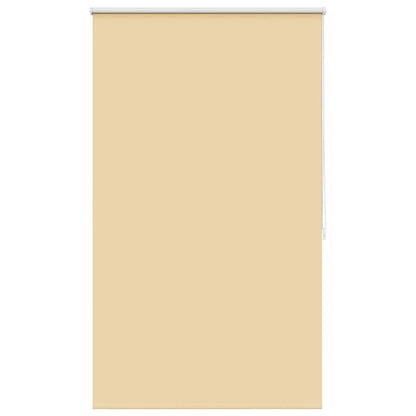 vidaXL Roller blind blackout 104.4x175 cm Fabric Width 100 cm beige