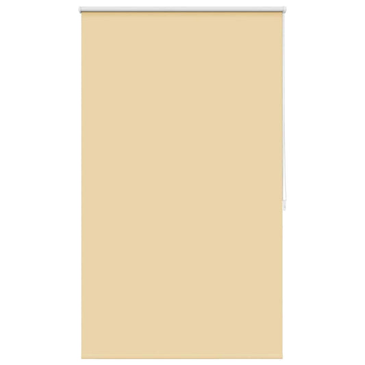 vidaXL Roller blind blackout 104,4x175 cm Fabric Width 100 cm beige