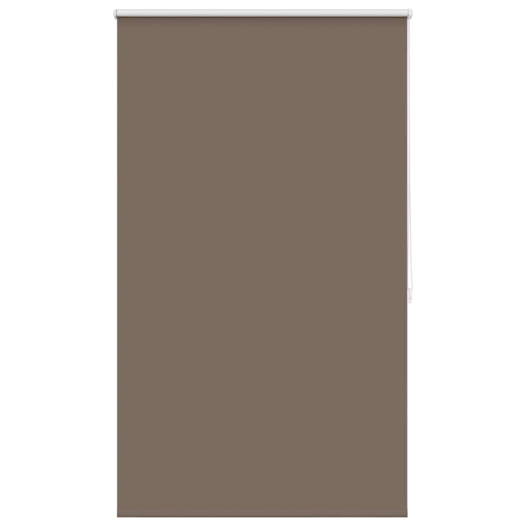 vidaXL Roller blind blackout 104.4x175 cm Fabric Width 100 cm coffee