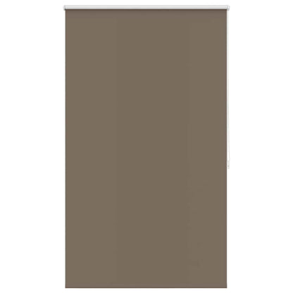 vidaXL Roller blind blackout 104,4x175 cm Fabric Width 100 cm coffee