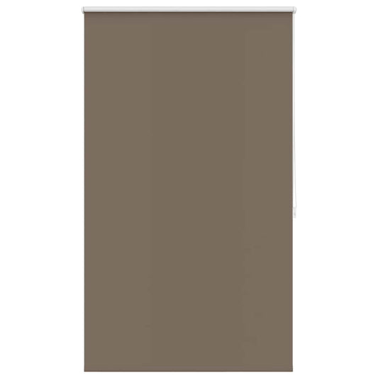 vidaXL Roller blind blackout 104,4x175 cm Fabric Width 100 cm coffee