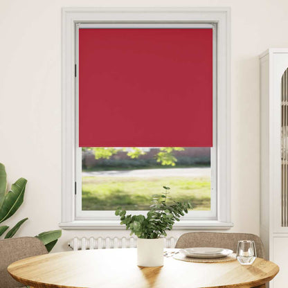 vidaXL Roller blind blackout 104,4x175 cm Fabric Width 100 cm red