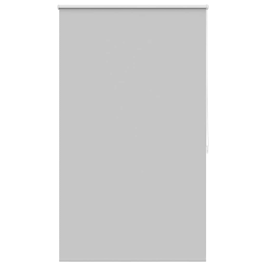 vidaXL Roller blind blackout 104.4x175 cm Fabric Width 100 cm grey