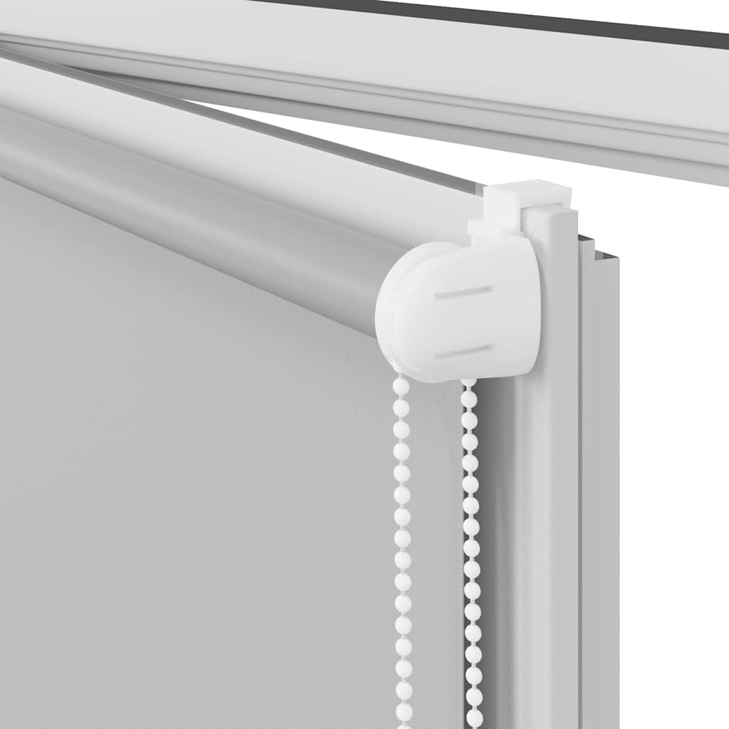 vidaXL Roller blind blackout 104,4x175 cm Fabric Width 100 cm grey