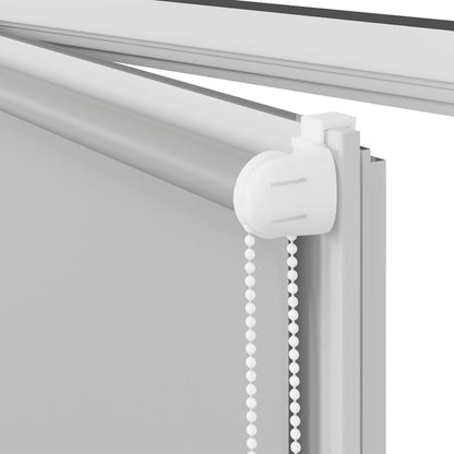 vidaXL Roller blind blackout 104,4x175 cm Fabric Width 100 cm grey