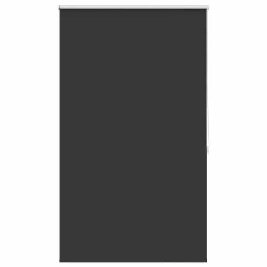 vidaXL Roller blind blackout 104,4x175 cm Fabric Width 100 cm black
