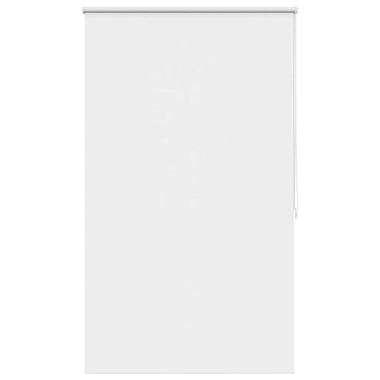 vidaXL Roller blind blackout 124.4x175 cm Fabric Width 120 cm white