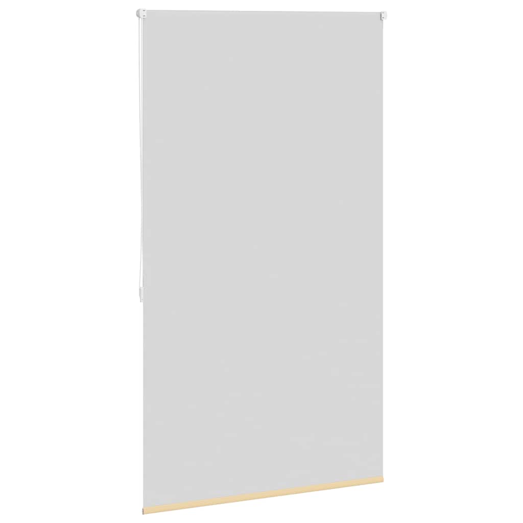 vidaXL Roller blind blackout 124,4x175 cm Fabric Width 120 cm beige