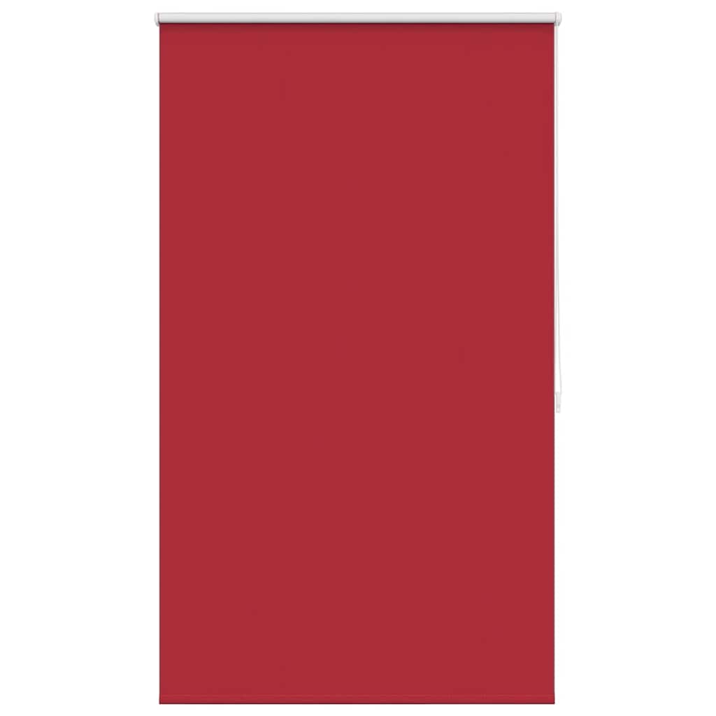 vidaXL Roller blind blackout 124.4x175 cm Fabric Width 120 cm red