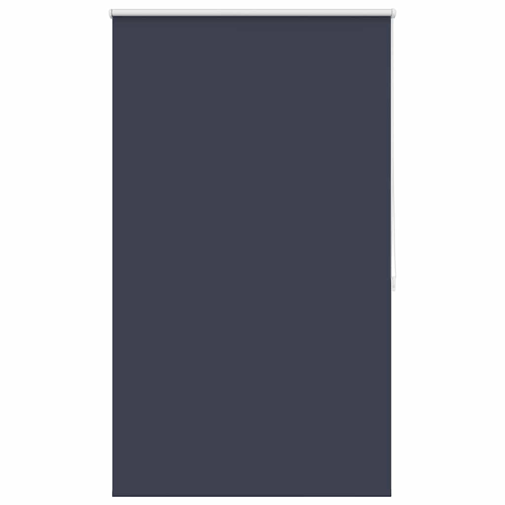 vidaXL Roller blind blackout 124,4x175 cm Fabric Width 120 cm marine