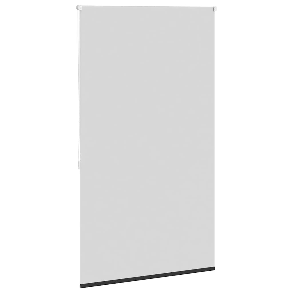 vidaXL Roller blind blackout 124,4x175 cm Fabric Width 120 cm black