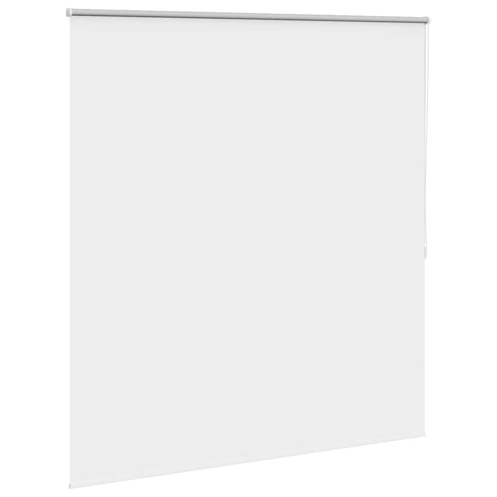 vidaXL Roller blind blackout 144,4x175 cm Fabric Width 140 cm white