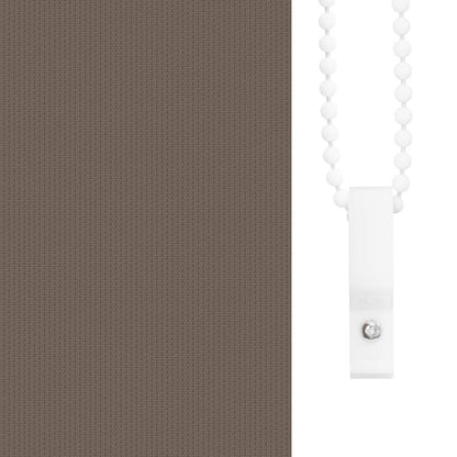vidaXL Roller blind blackout 144,4x175 cm Fabric Width 140 cm coffee