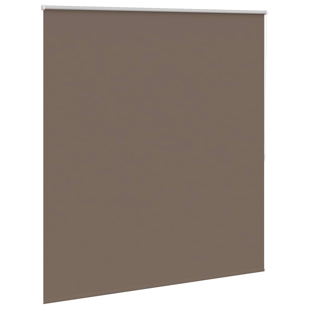 vidaXL Roller blind blackout 144,4x175 cm Fabric Width 140 cm coffee