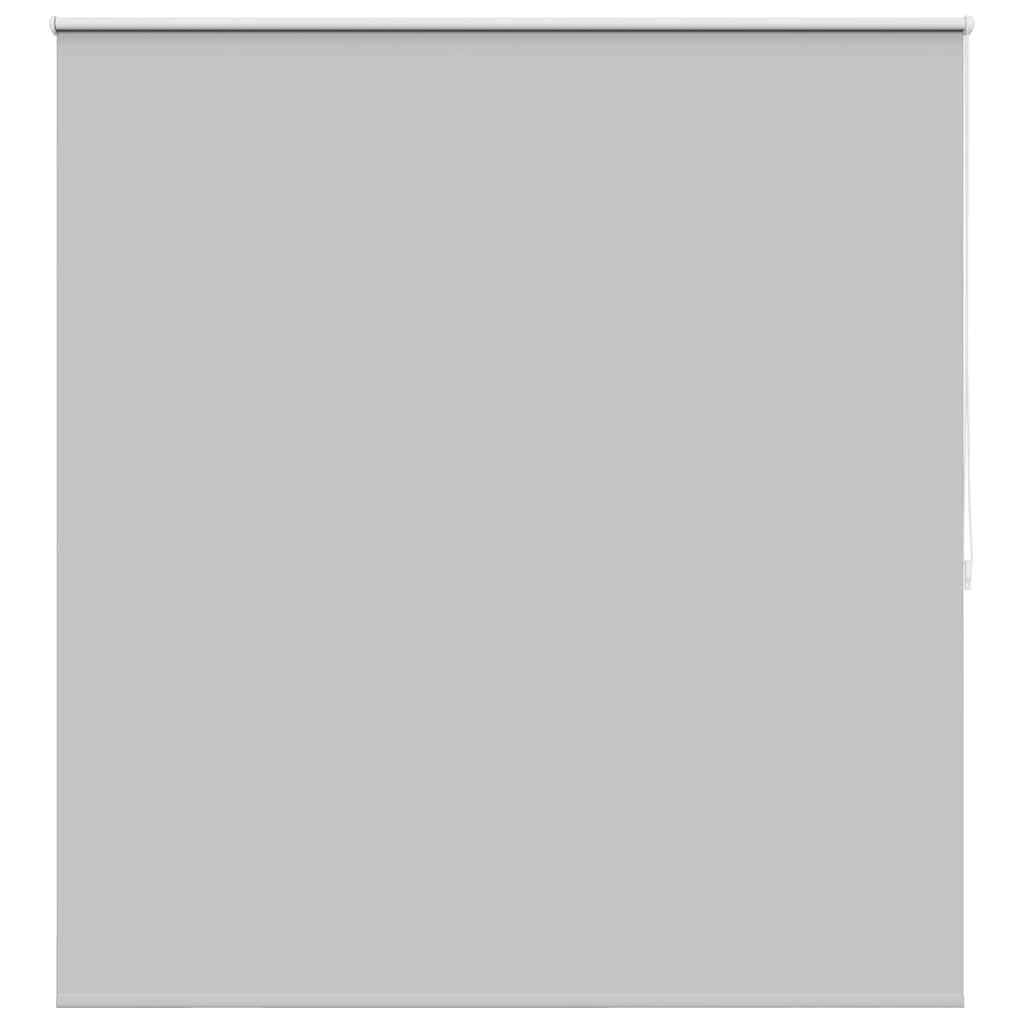vidaXL Roller blind blackout 144.4x175 cm Fabric Width 140 cm grey