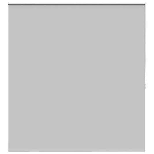 vidaXL Roller blind blackout 144.4x175 cm Fabric Width 140 cm grey