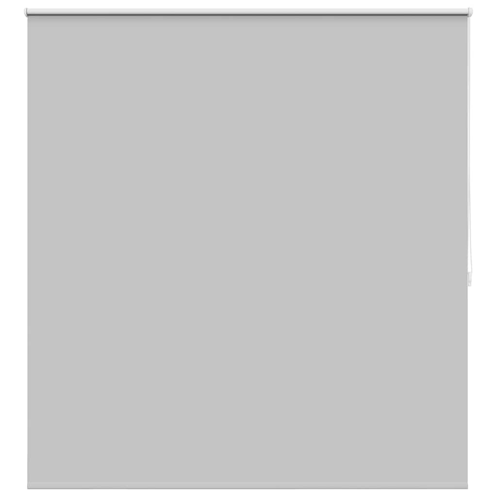 vidaXL Roller blind blackout 144,4x175 cm Fabric Width 140 cm grey