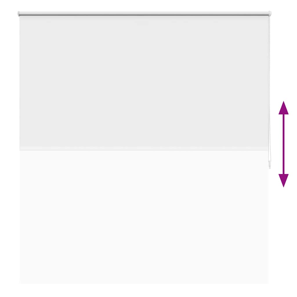 vidaXL Roller blind blackout 164.4x175 cm Fabric Width 160 cm white