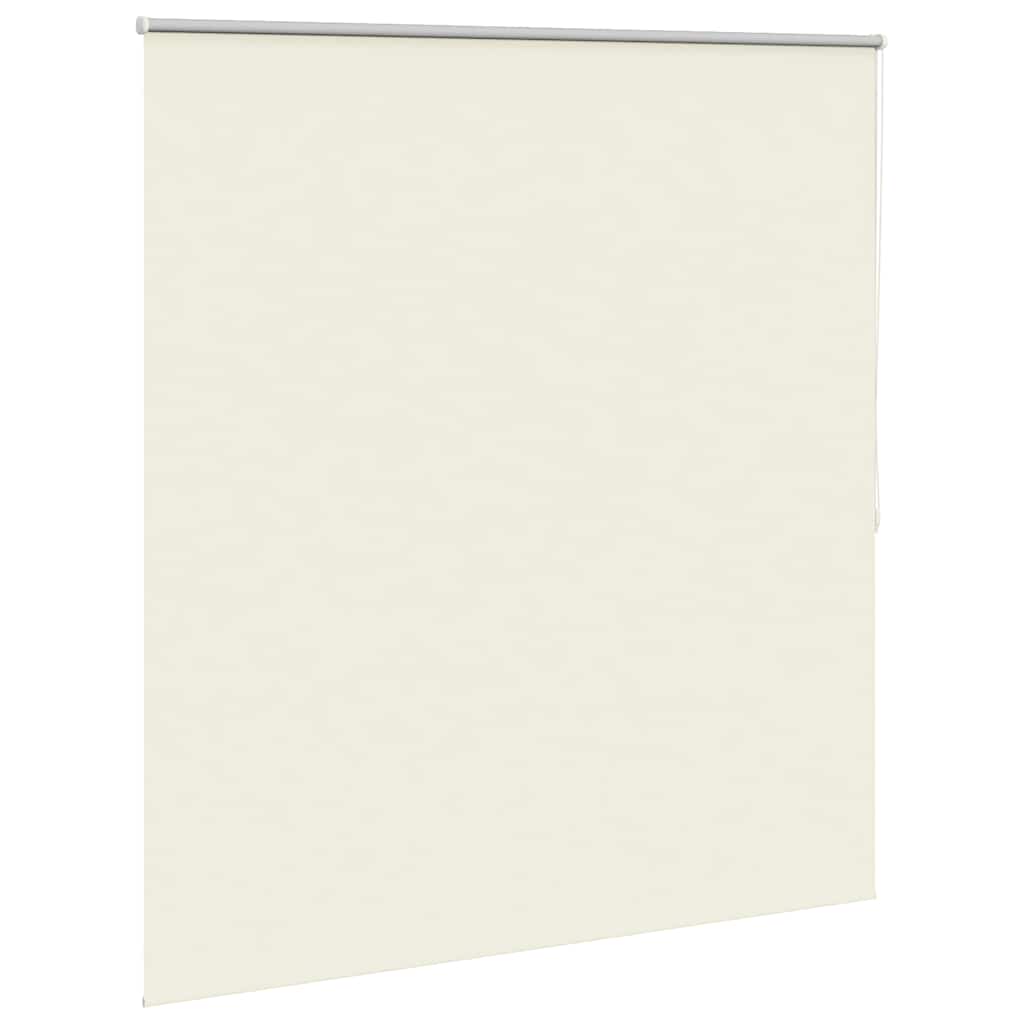 vidaXL Roller blind blackout 164.4x175 cm Fabric Width 160 cm off white