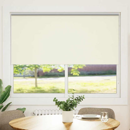vidaXL Roller blind blackout 164.4x175cm Fabric Width 160cm off white