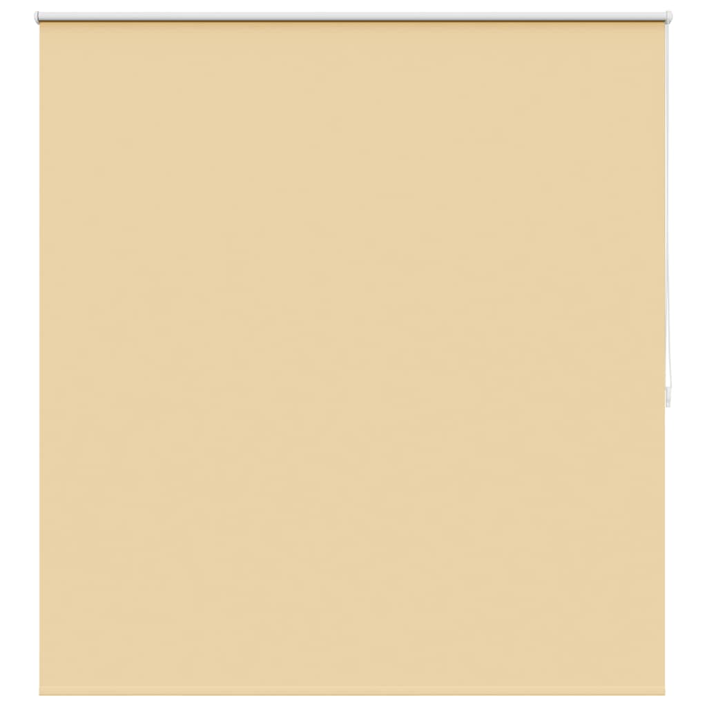 vidaXL Roller blind blackout 164,4x175 cm Fabric Width 160 cm beige